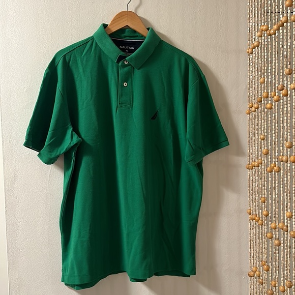 Nautica Green Polo The Performance Deck Shirt - Picture 6 of 7